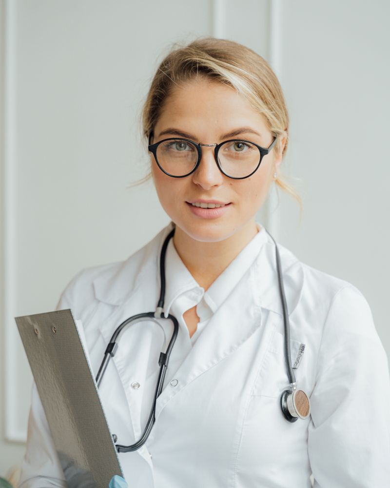Doctor ready to review your health plan